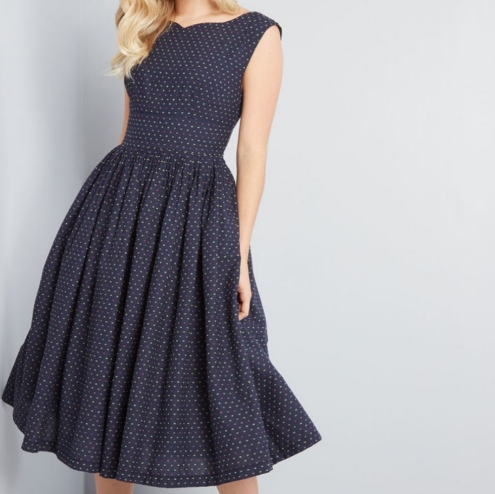 Modcloth Fabulous Fit and Flare Pocket Dress